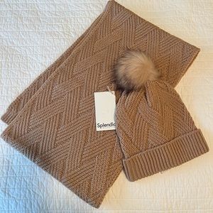 NWT Splendid Hat and Scarf Set
